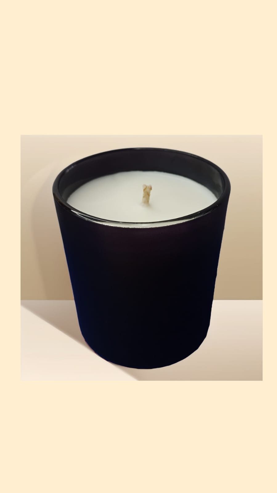Premium Black Glass Candle β Night Queen Scented Soy Wax Jar Candle | 350g - Image 8